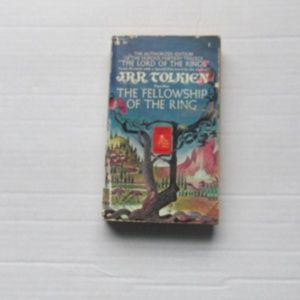 Vtg 1965 JRR Tolkien Fellowship of the Ring Book